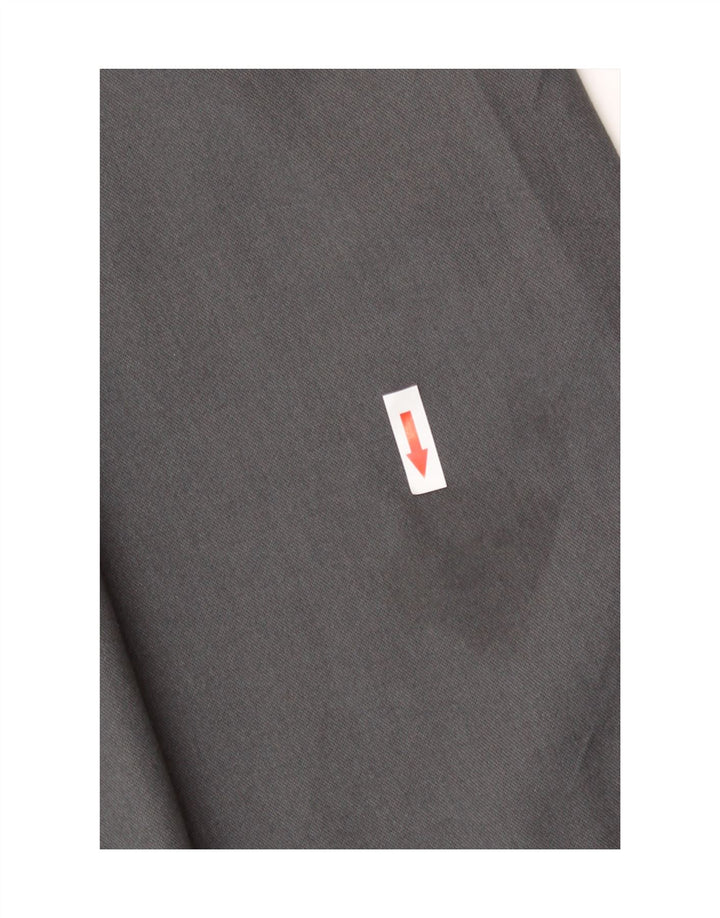 Dickies Womens Skateboarding Straight Cargo Trousers W26 L32 Grey Polyester
