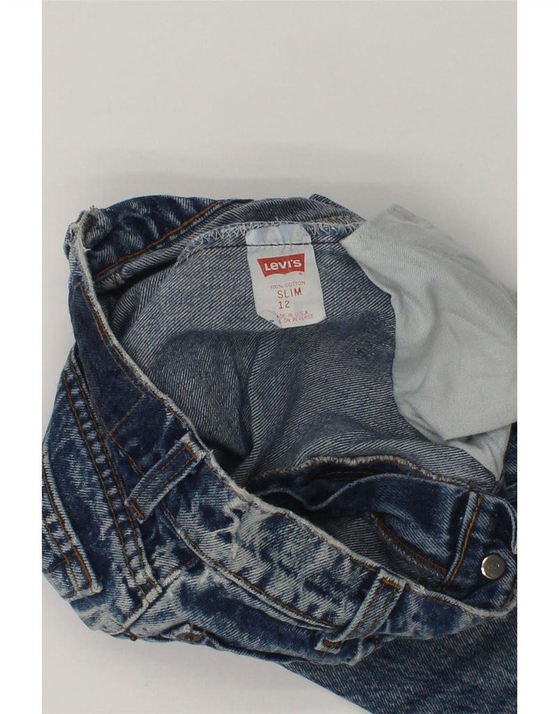 LEVI'S Boys Denim Shorts 11-12 Years W24  Blue Cotton | Vintage Levi's | Thrift | Second-Hand Levi's | Used Clothing | Messina Hembry 