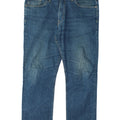 Marks & Spencer Mens Autograph Straight Jeans W36 L27 Blue Cotton