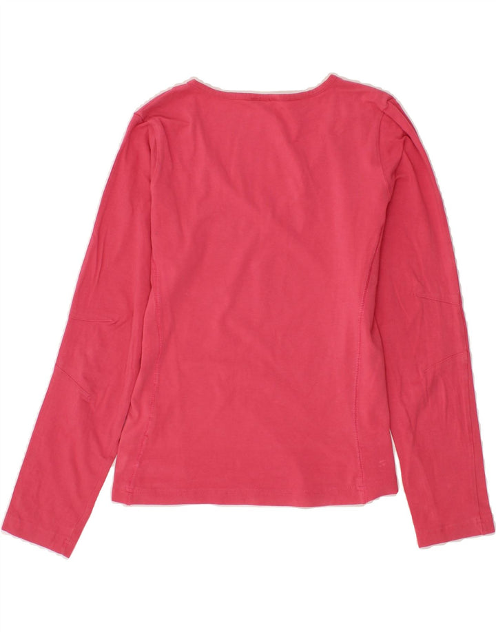 CHAMPION Girls Top Long Sleeve 11-12 Years Large Pink Vintage Champion and Second-Hand Champion from Messina Hembry 