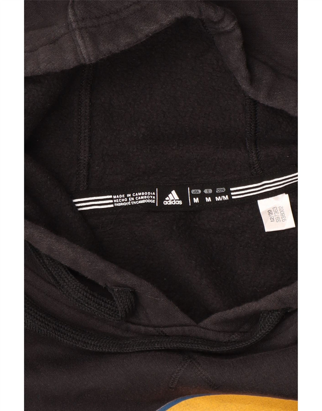 Adidas Mens Graphic Hoodie Jumper Medium Black