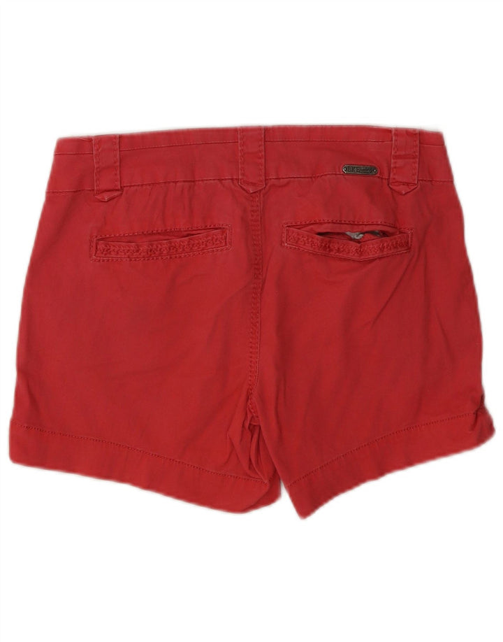 BKE Womens Casual Shorts W26 Small Red Cotton