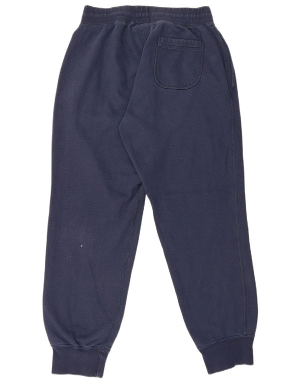 Nike Mens Tracksuit Trousers Joggers Large Navy Blue Cotton