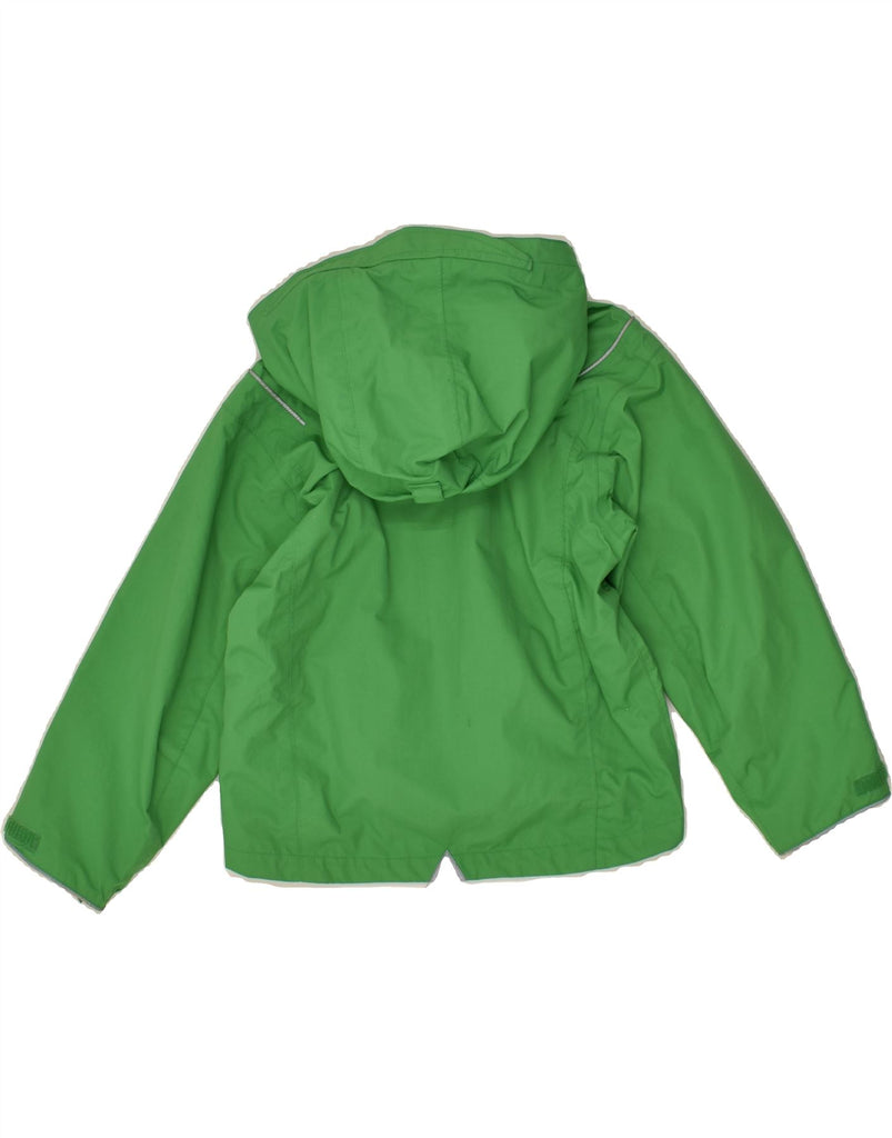 SALEWA Boys Hooded Rain Jacket 5-6 Years Green Polyamide | Vintage SALEWA | Thrift | Second-Hand SALEWA | Used Clothing | Messina Hembry 