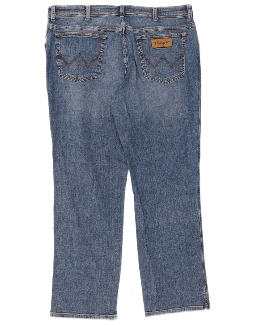Wrangler Mens Texas Straight Jeans W40 L30 Blue Cotton