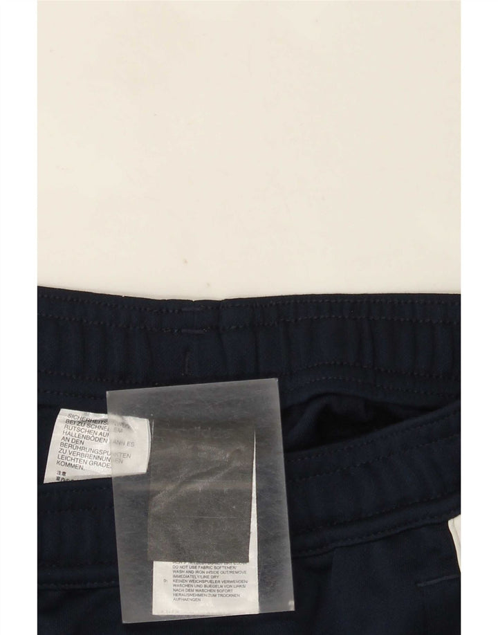 Adidas Mens Climalite Tracksuit Trousers Large  Navy Blue Polyester