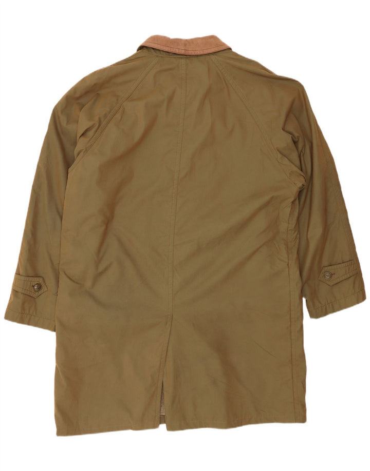 Henry Cottons Mens Raincoat IT 54 2XL Khaki Polyester