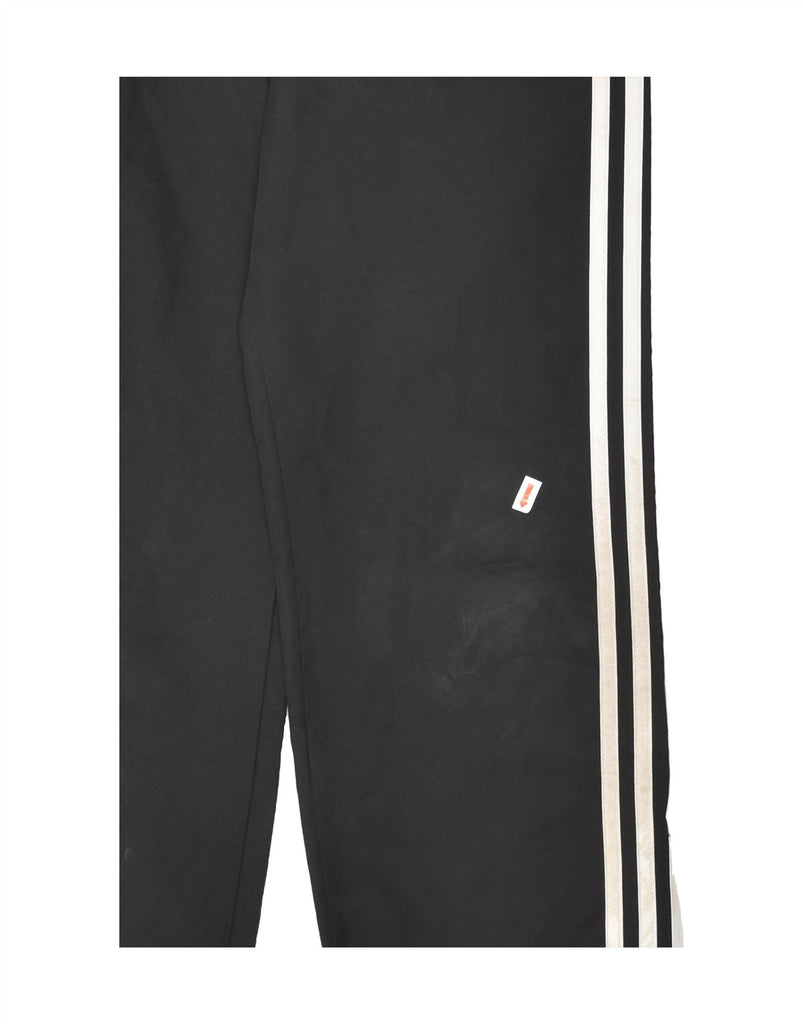 ADIDAS Boys Tracksuit Trousers Joggers 11-12 Years Large Black Polyester | Vintage Adidas | Thrift | Second-Hand Adidas | Used Clothing | Messina Hembry 