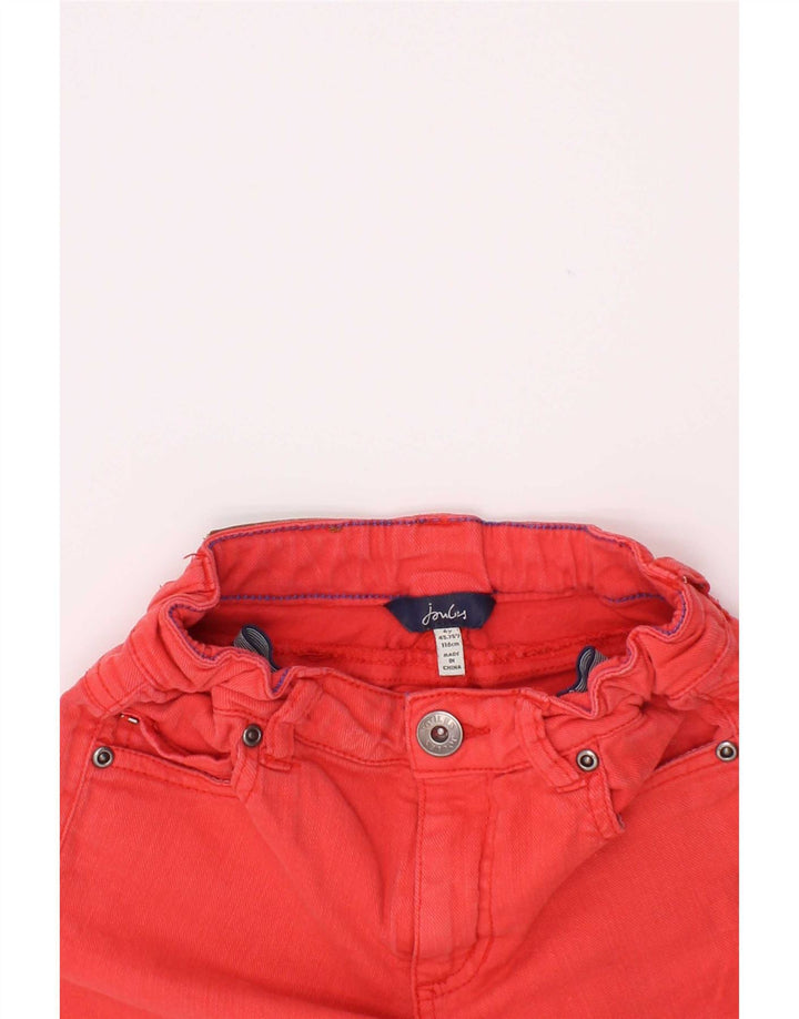 Joules Boys Casual Shorts 5-6 Years W22 Red