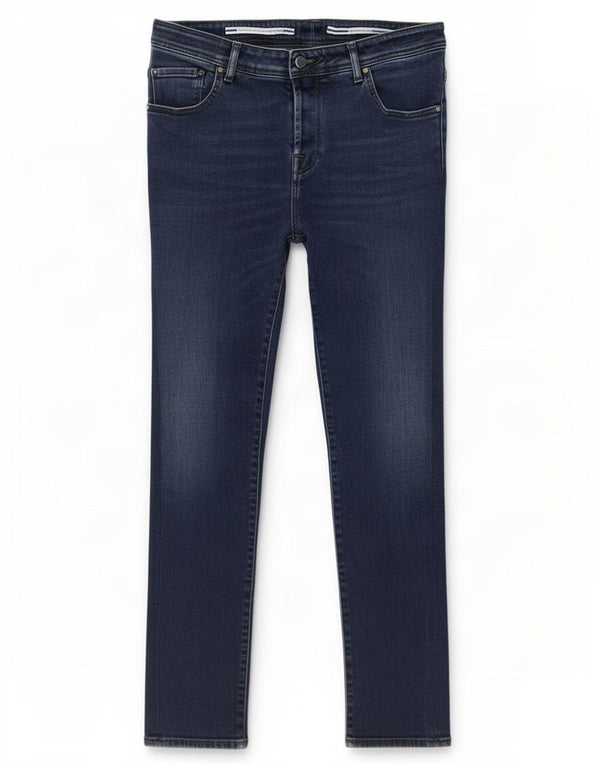Jacob Cohen Mens Skinny Jeans W38 L31 Navy Blue Cotton