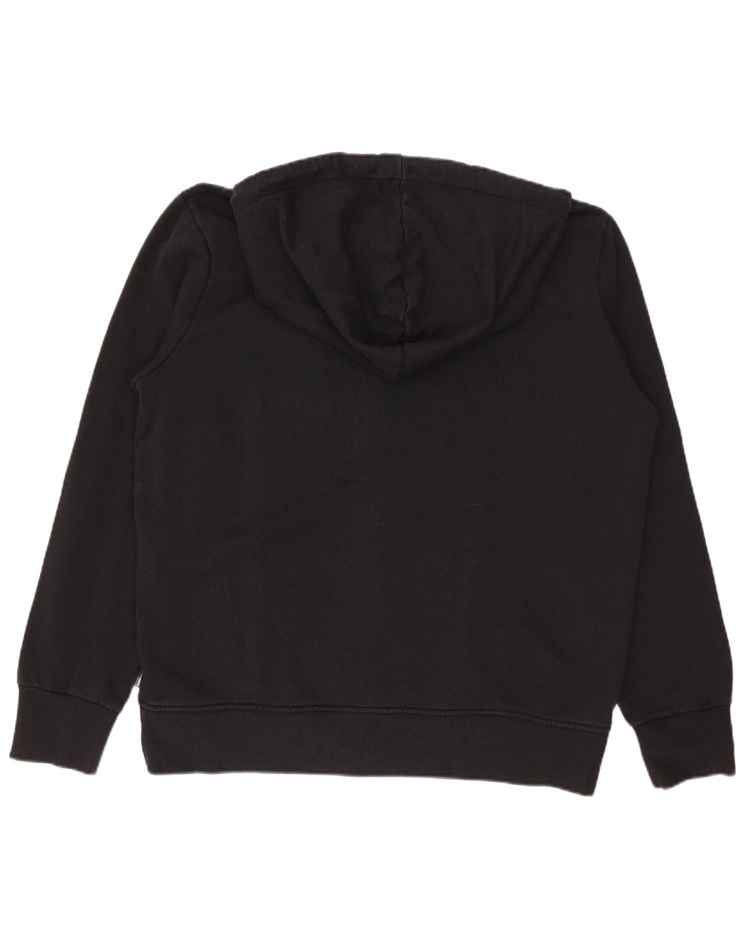 Converse Mens Graphic Zip Hoodie Sweater Medium Black Cotton