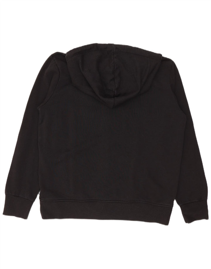 Converse Mens Graphic Zip Hoodie Sweater Medium Black Cotton