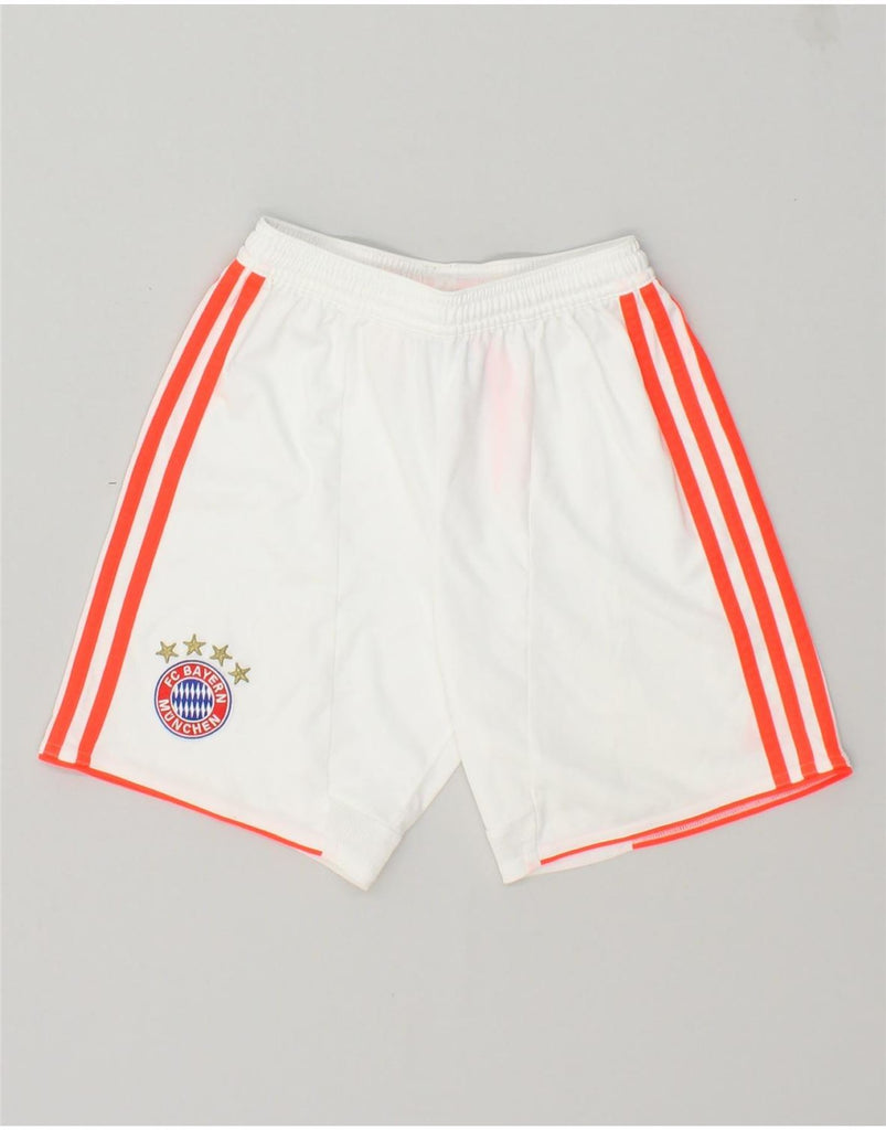 ADIDAS Boys Climacool Graphic Sport Shorts 9-10 Years White Polyester | Vintage Adidas | Thrift | Second-Hand Adidas | Used Clothing | Messina Hembry 