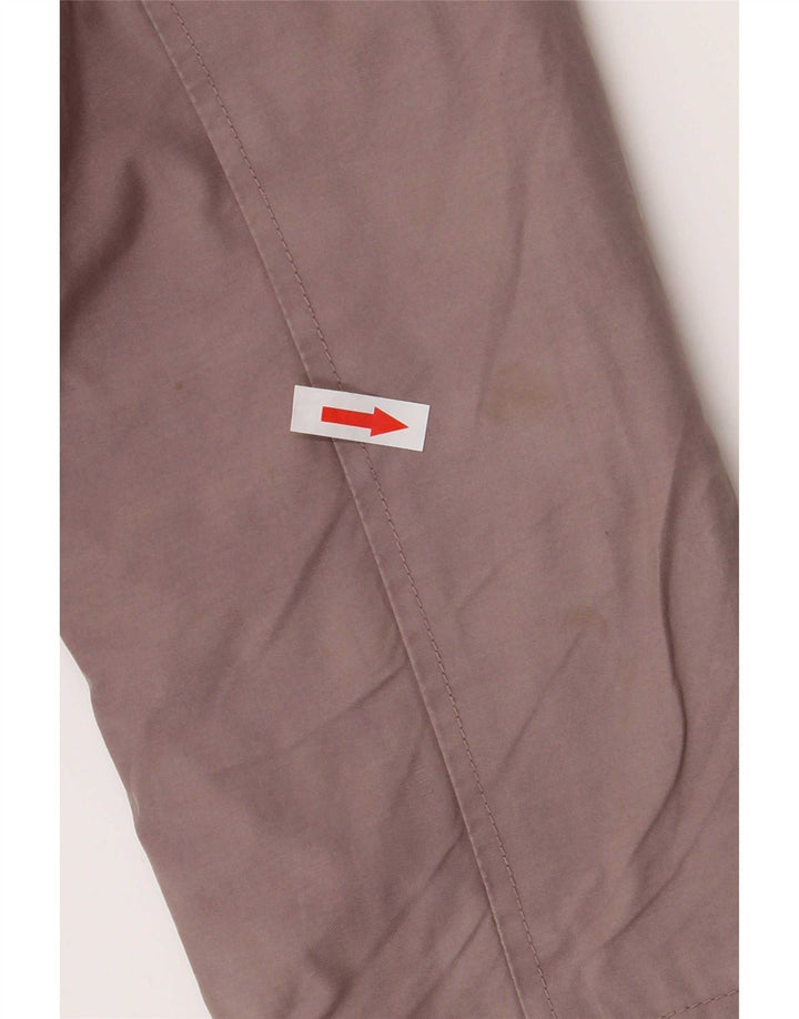 Firetrap Womens Bomber Jacket UK 10 Small Grey Cotton