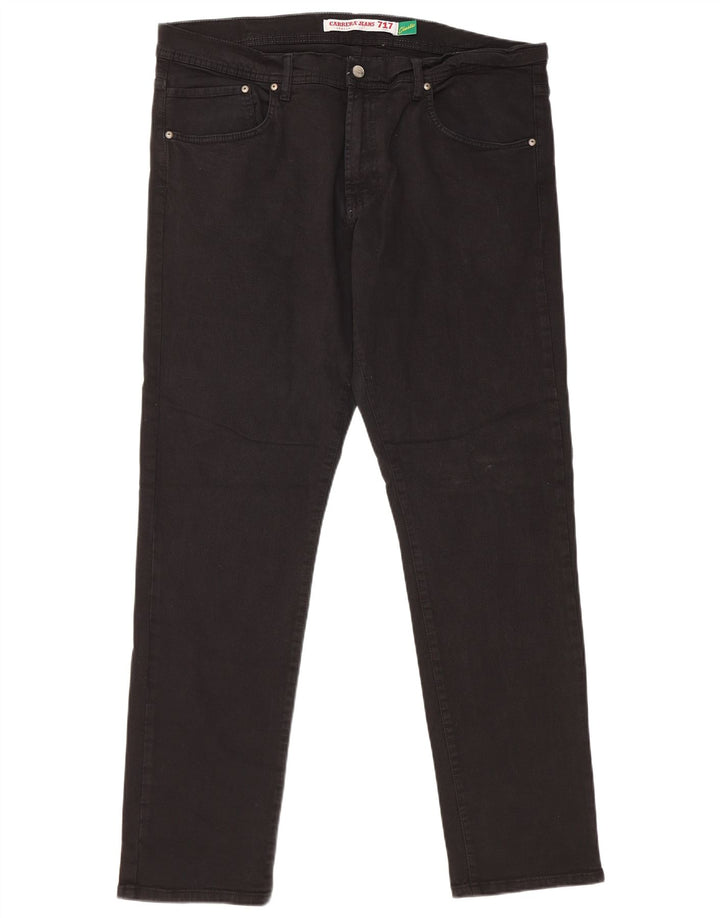 Carrera Mens 717 Slim Jeans W38 L32 Black Cotton