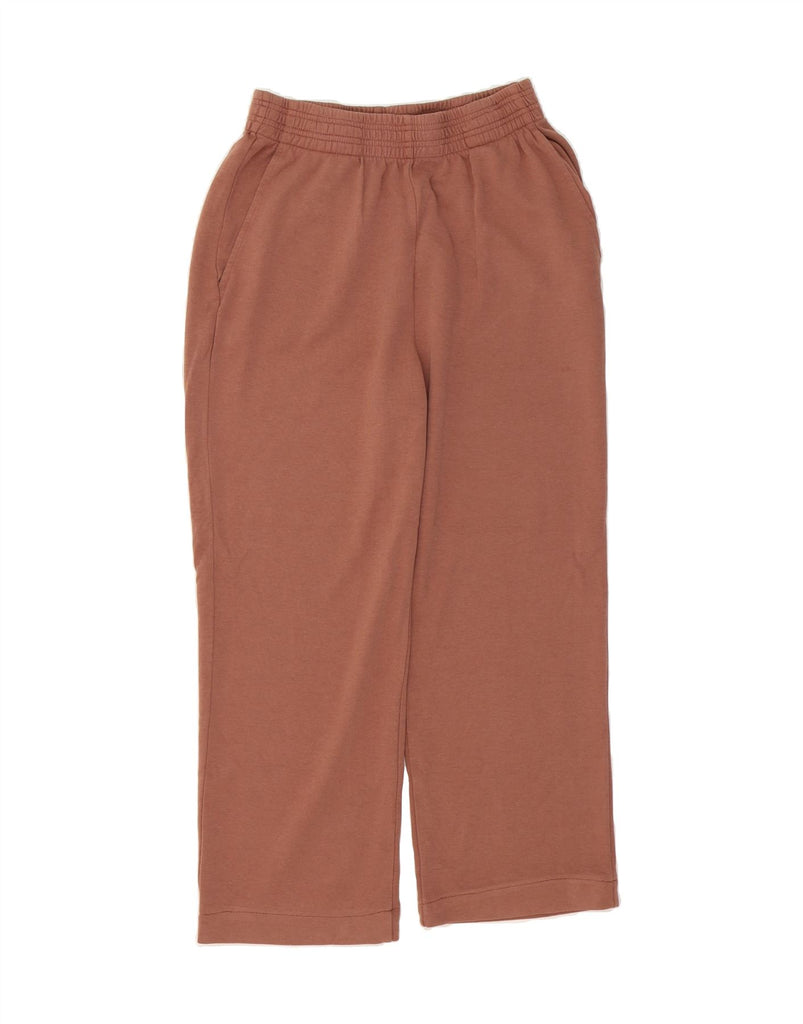 ZARA Womens Tracksuit Trousers UK 10 Small Brown Vintage Zara and Second-Hand Zara from Messina Hembry 