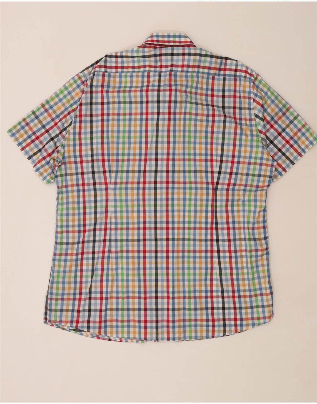 Barbour Mens Short Sleeve Tailored Fit Shirt 3XL Multicoloured Gingham