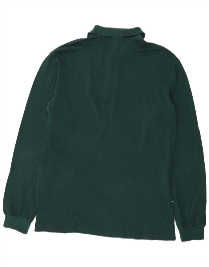 Lacoste Mens Long Sleeve Polo Shirt Size 5 Large Green