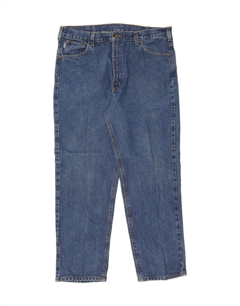 CARHARTT Mens Relaxed Fit Straight Jeans W40 L32 Blue Cotton Vintage Carhartt and Second-Hand Carhartt from Messina Hembry 