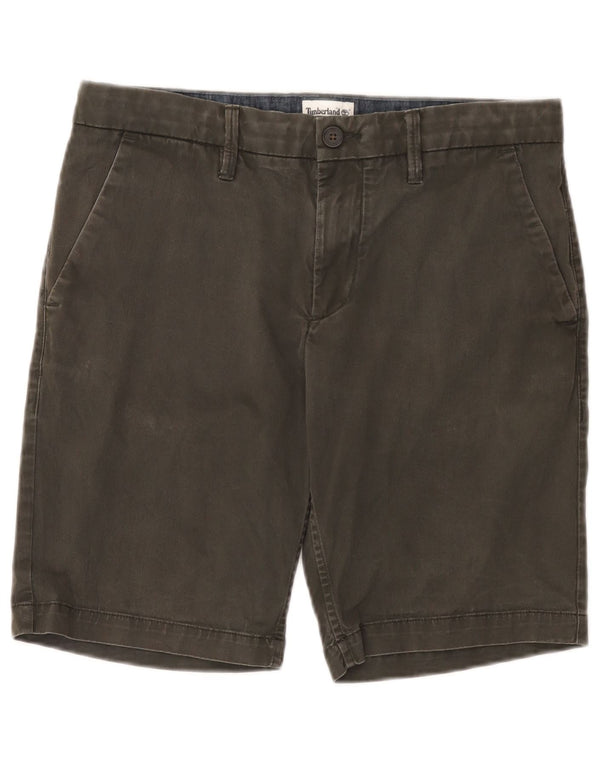 Timberland Mens Chino Shorts W32 Medium Grey Cotton