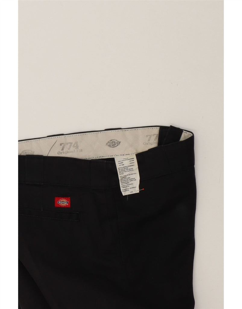 DICKIES Womens 774 Straight Chino Trousers US 6 Medium W32 L30 Black Vintage Dickies and Second-Hand Dickies from Messina Hembry 