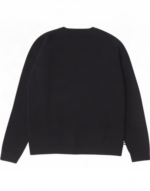 Marks & Spencer Mens Blue Harbour Crew Neck Jumper Sweater XL Navy Cotton