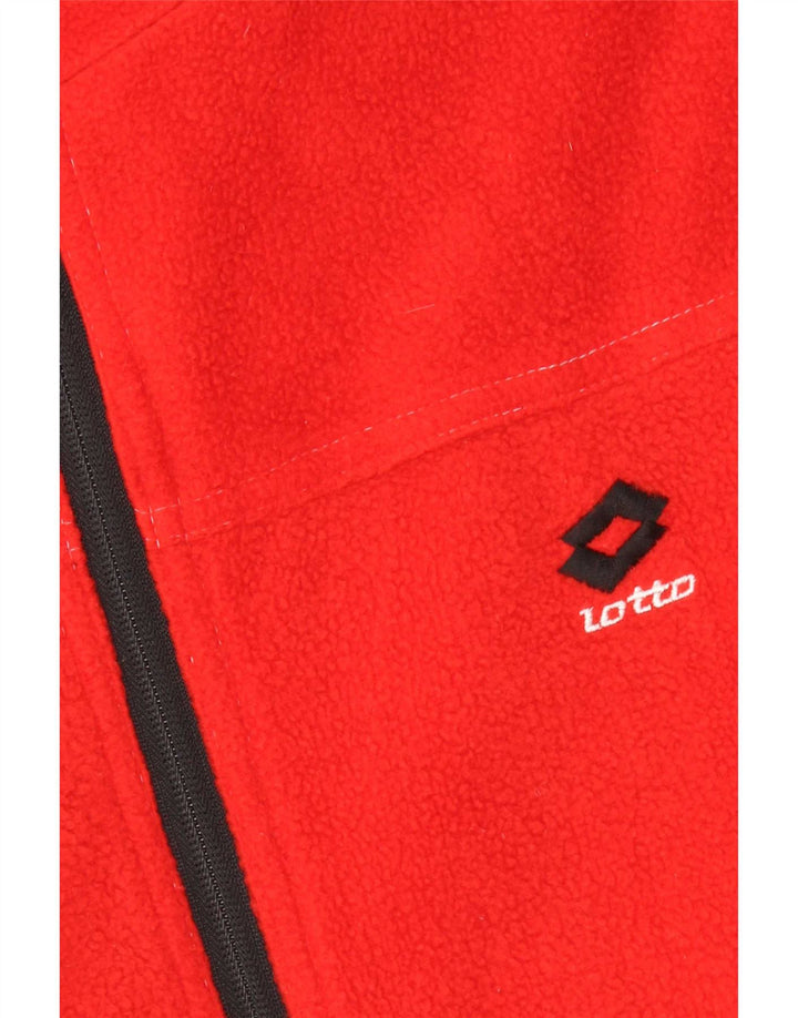 Lotto Mens Reversible Gilet UK 36 Small Black Colourblock Polyester