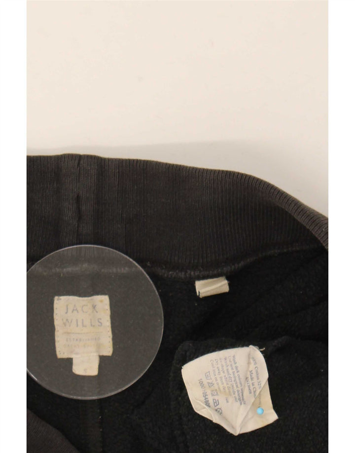 Jack Wills Mens Sport Shorts Small Black Cotton
