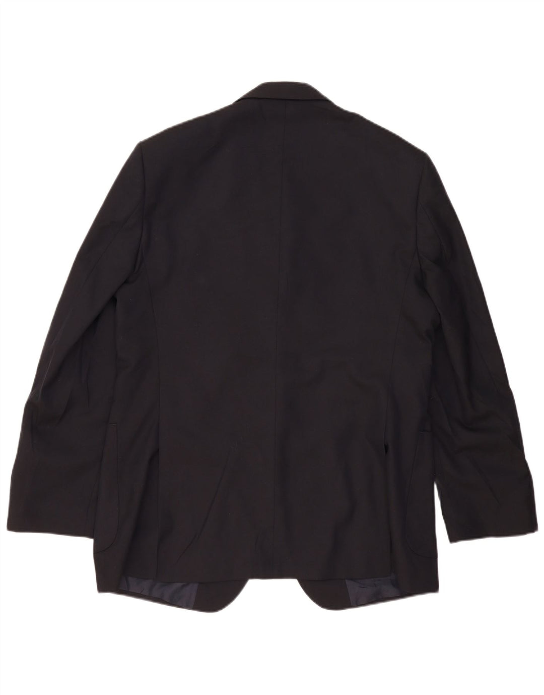 Marks & Spencer Mens Long 2 Button Blazer Jacket UK 44 XL Navy Blue