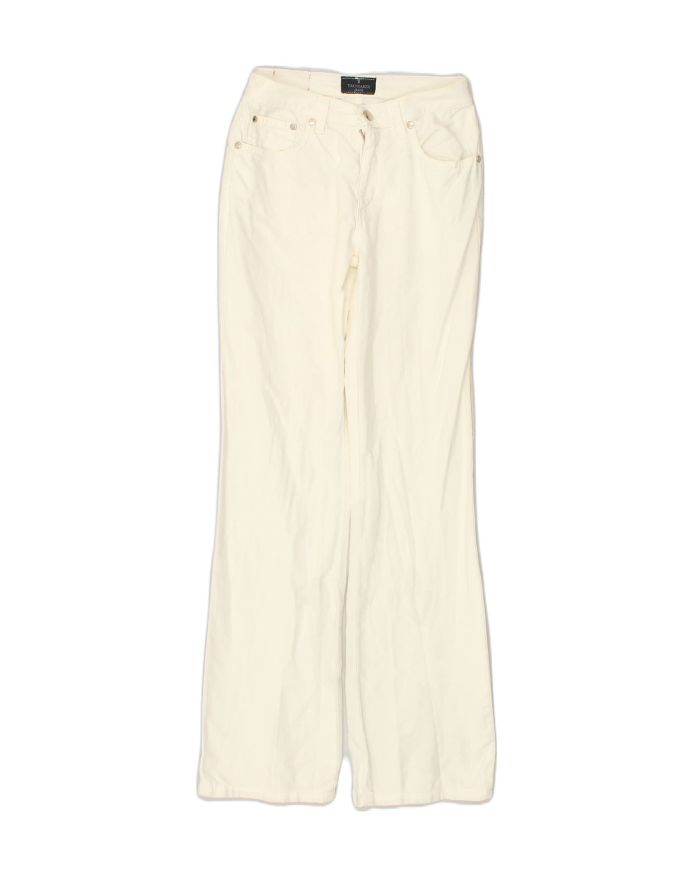 logo bootcut trousers in neutrals | Off-White™ Official IN