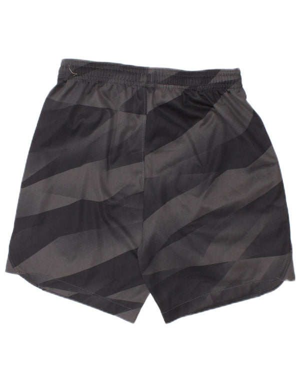 Nike Boys Liverpool Graphic Sport Shorts 8-9 Years Small Grey Striped