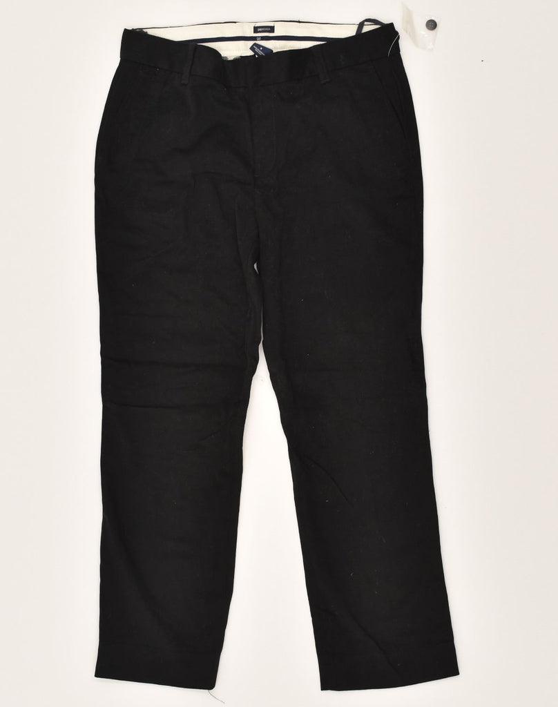 GAP Womens Straight Chino Trousers US 8 Medium W31 L26 Black Cotton | Vintage Gap | Thrift | Second-Hand Gap | Used Clothing | Messina Hembry 