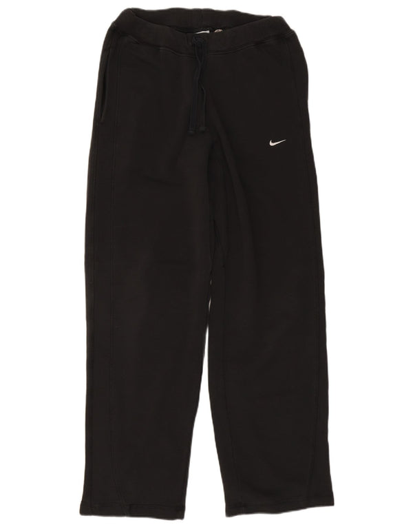 Nike Mens Tracksuit Trousers Medium Black Cotton