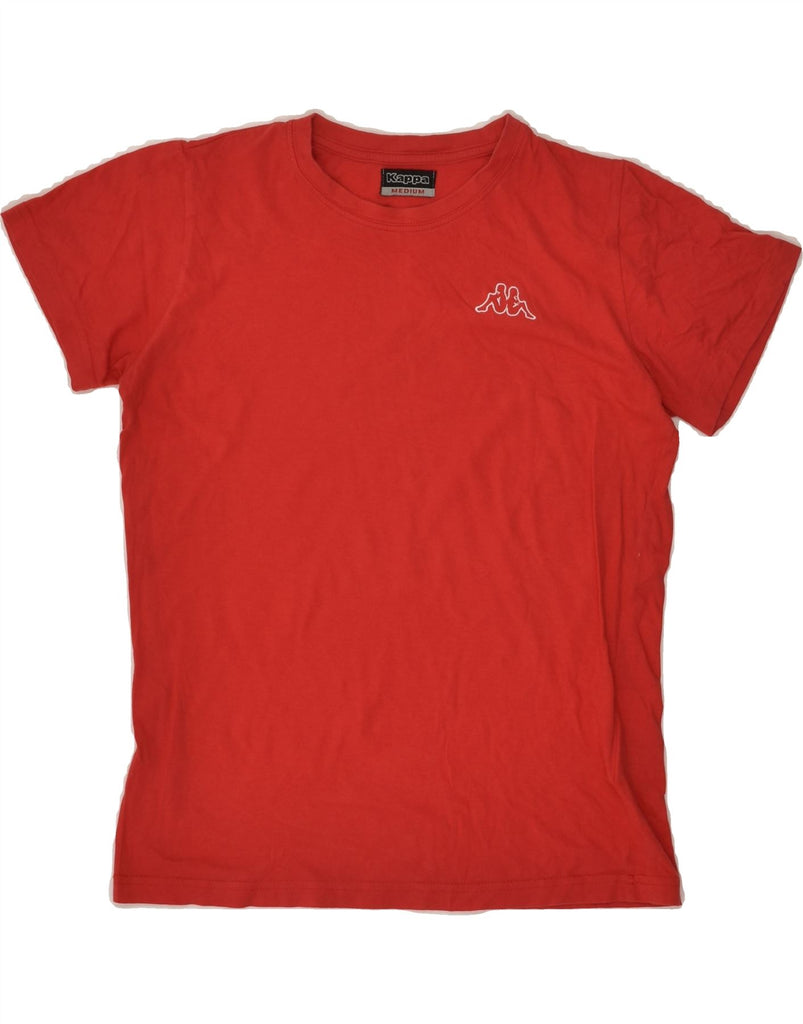 KAPPA Girls T-Shirt Top 10-11 Years Medium Red Cotton | Vintage Kappa | Thrift | Second-Hand Kappa | Used Clothing | Messina Hembry 