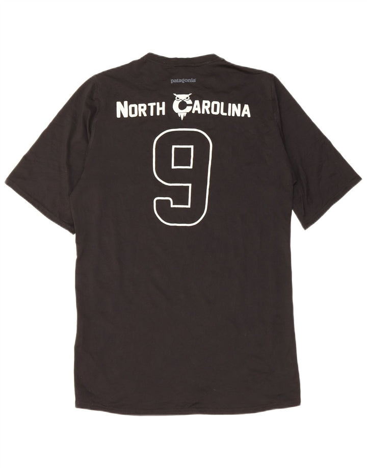 Patagonia Mens North Carolina Graphic T-Shirt Top Medium Black Polyester