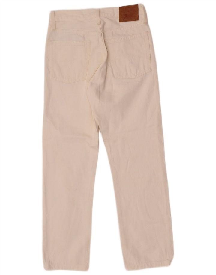Levi's Womens 501 Straight Jeans W26 L26 White