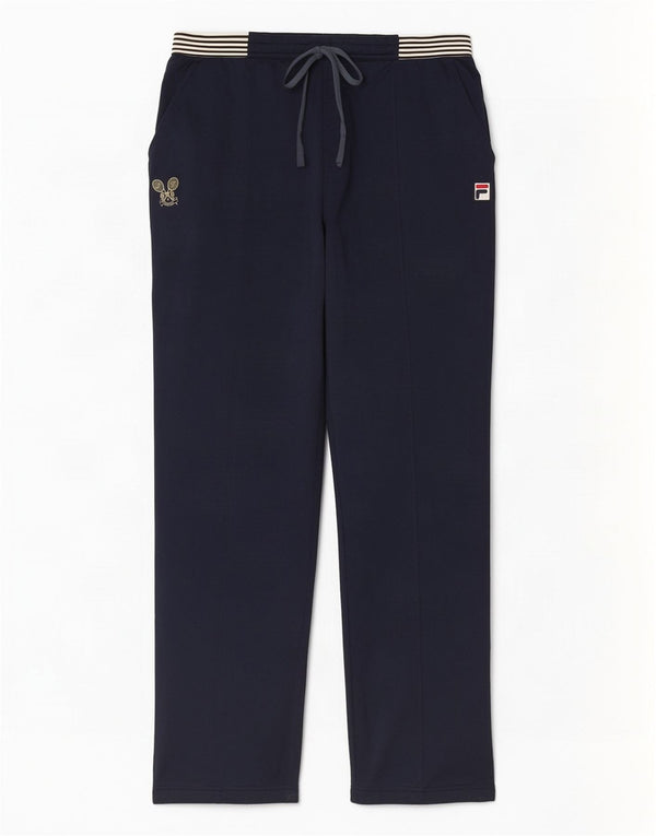 Fila Womens Tracksuit Trousers UK 18 XL Navy Blue Polyester