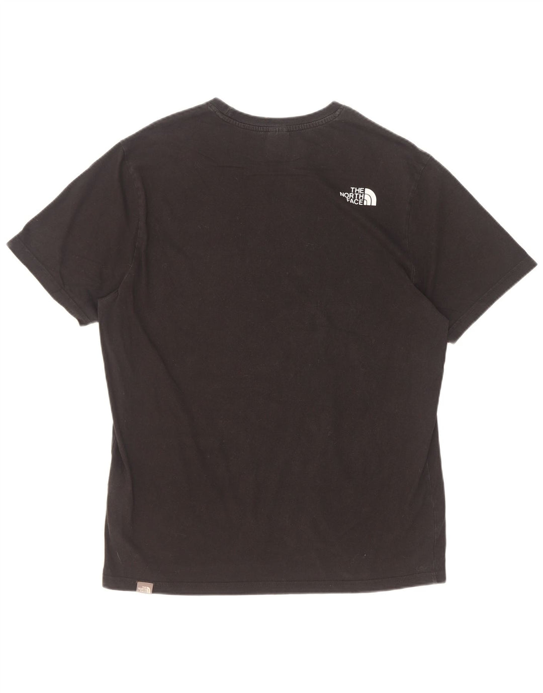 The North Face Mens T-Shirt Top Large Black Cotton