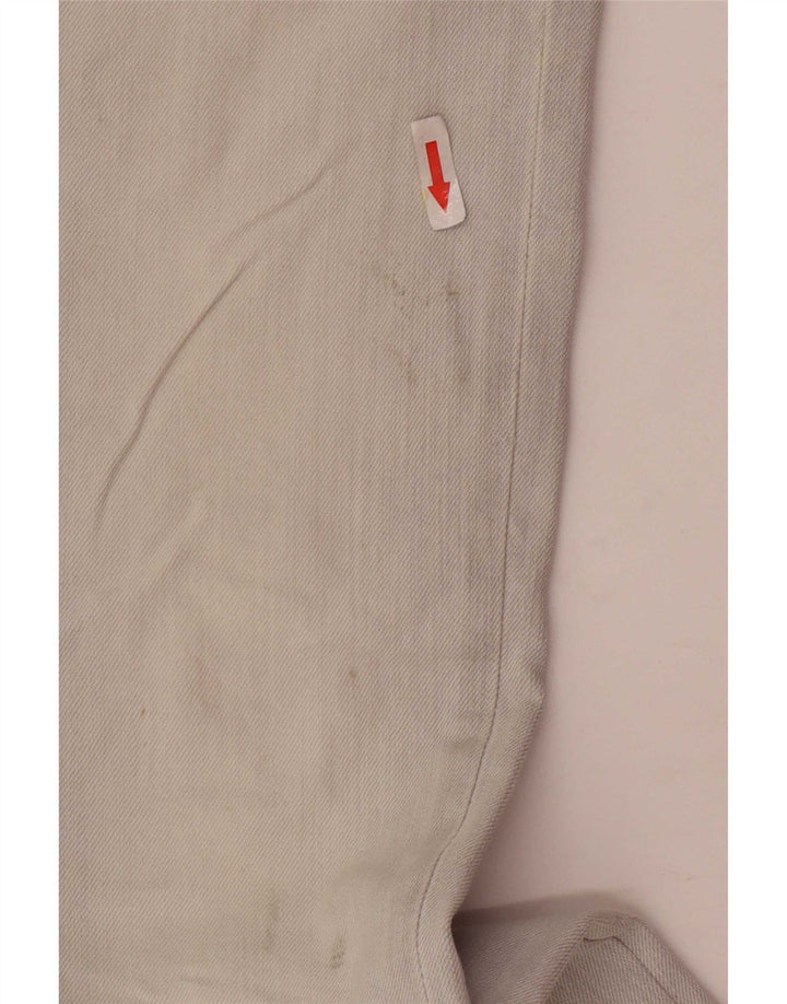 Dunlop Mens Slim Jeans W32 L29 Grey Cotton