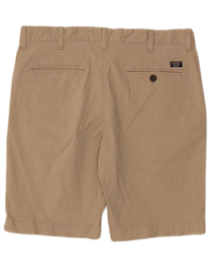 Superdry Mens Chino Shorts W34 Large  Beige Cotton