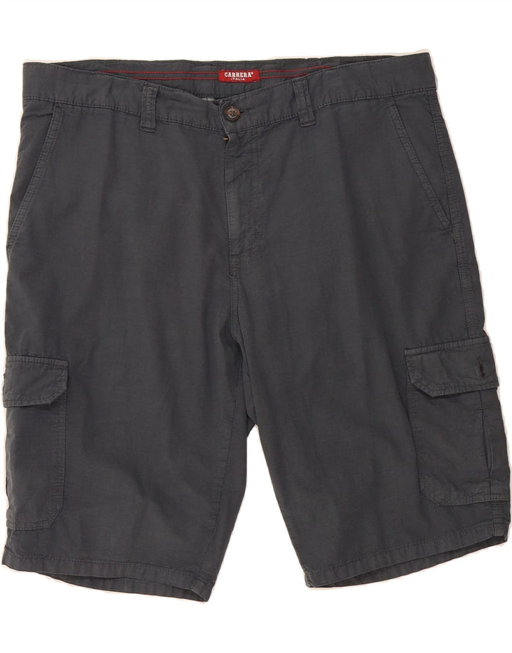 CARRERA Mens Cargo Shorts W36 Large Grey Cotton Vintage Carrera and Second-Hand Carrera from Messina Hembry 