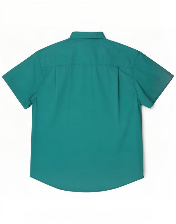 Mauritius Mens Short Sleeve Shirt Large Green