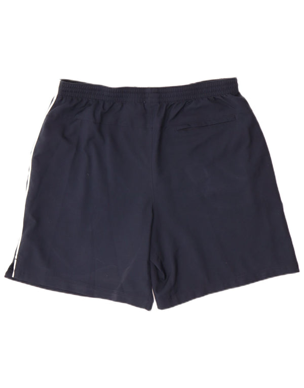 Nike Mens Sport Shorts Large Navy Blue Polyester