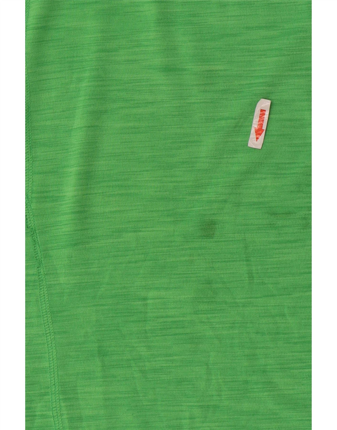 Reebok Womens T-Shirt Top UK 12 Medium Green Flecked Polyester