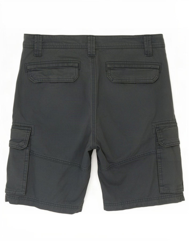 Fat Face Mens Cargo Shorts W32 Medium Blue Cotton