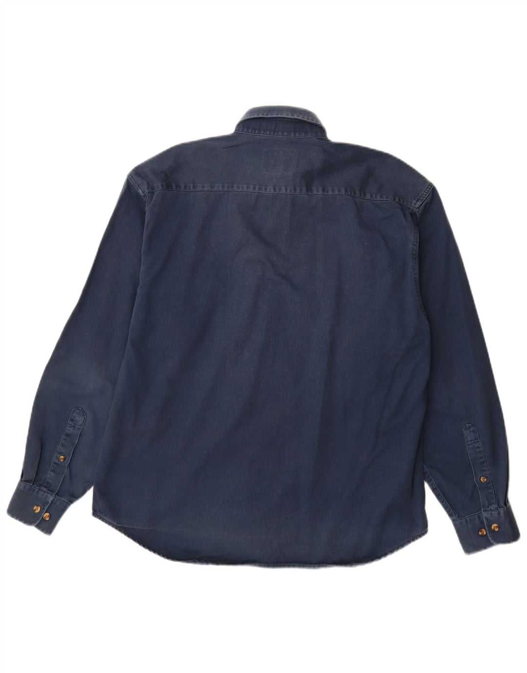 Dickies Mens Shirt Medium Navy Blue Cotton