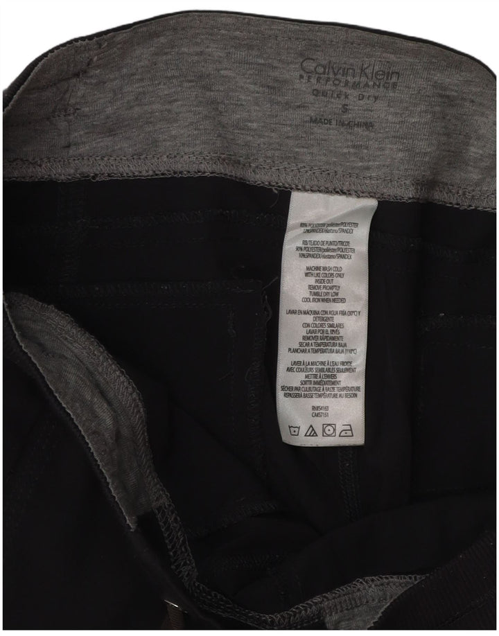 CALVIN KLEIN Womens Tracksuit Trousers Joggers UK 10 Small  Grey Polyester