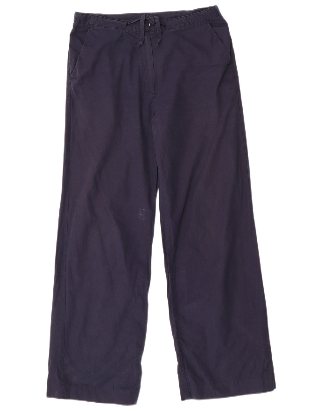 Sergio Tacchini Womens Chino Trousers IT 40 Small W26 L26 Navy Blue