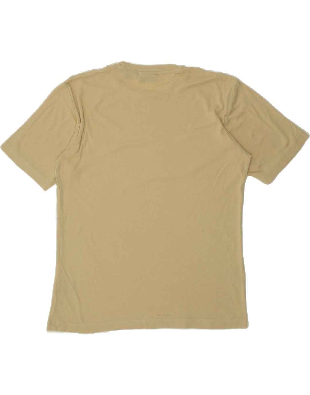 FILA Mens T-Shirt Top Small Beige Cotton Vintage Fila and Second-Hand Fila from Messina Hembry 