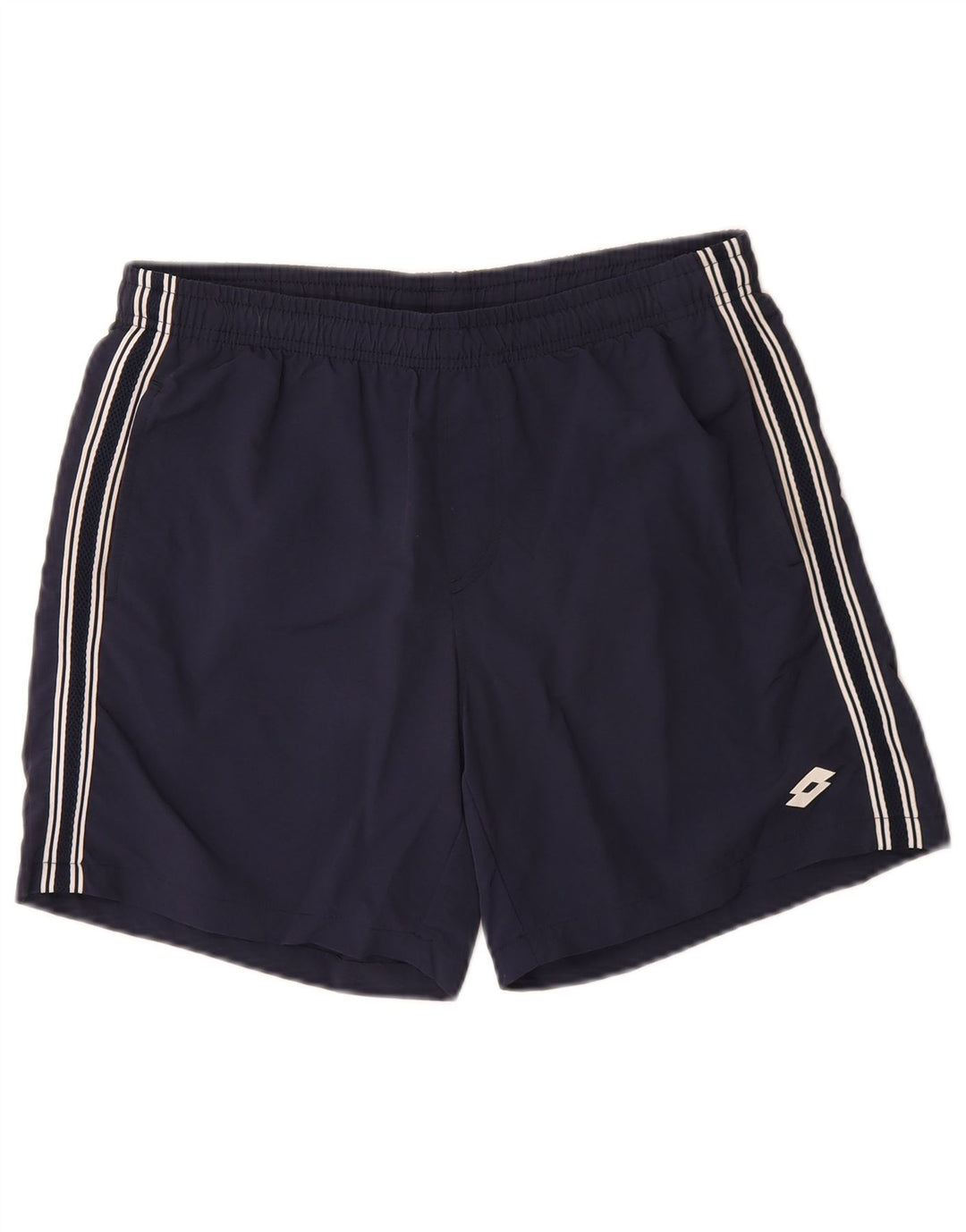 Lotto Mens Sport Shorts Small Navy Blue